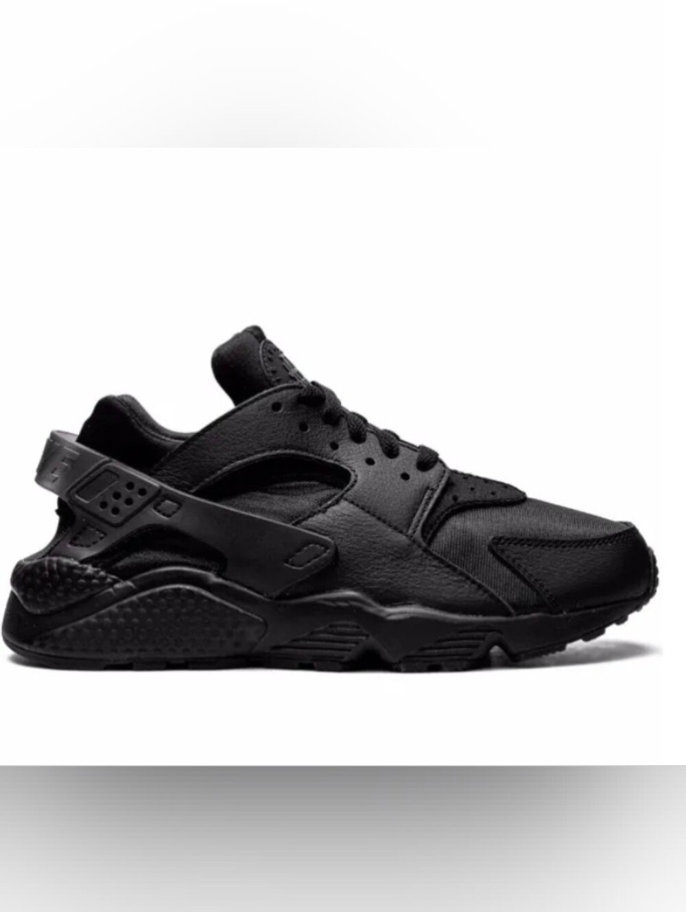 Nike Air Huarache "Triple Black / Anthracite" - Picture 1 of 12